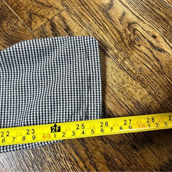 Free People We the Free Gingham Pixie pants Size 27 Small Black&White no pockets - Picture 8 of 14